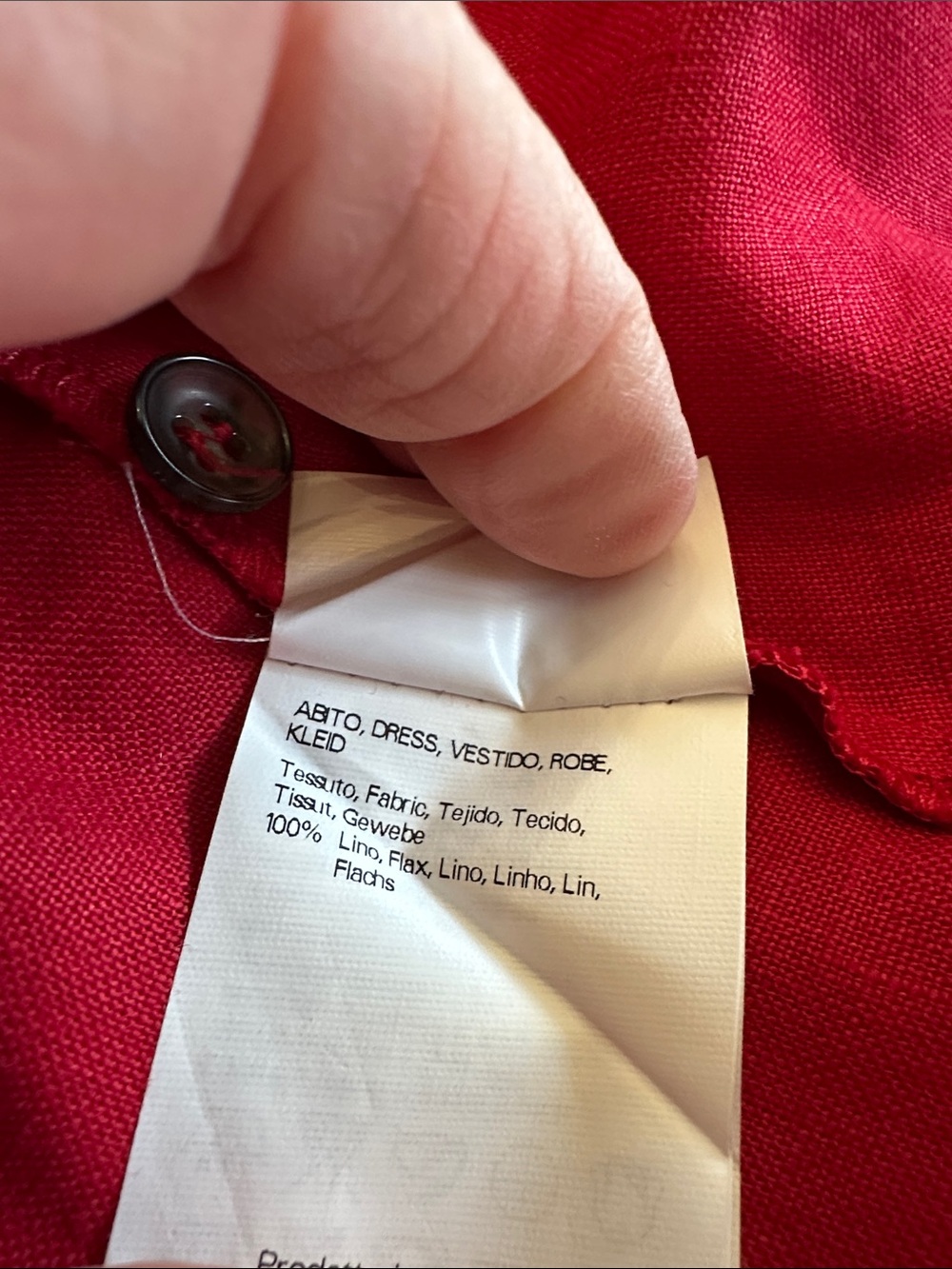 MARINA RINALDI Linen Dress - Picture 5 of 7